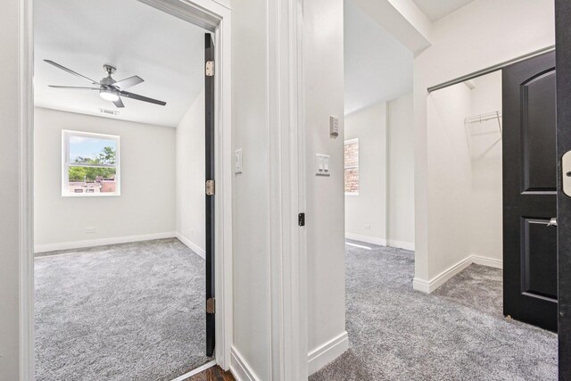 6547 S Langley Ave, Chicago, IL 60637 - unfurnished bedroom featuring carpet and ceiling fan