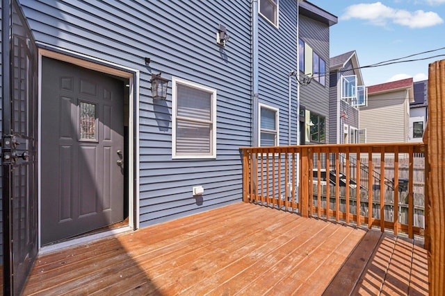 6547 S Langley Ave, Chicago, IL 60637 - view of wooden deck