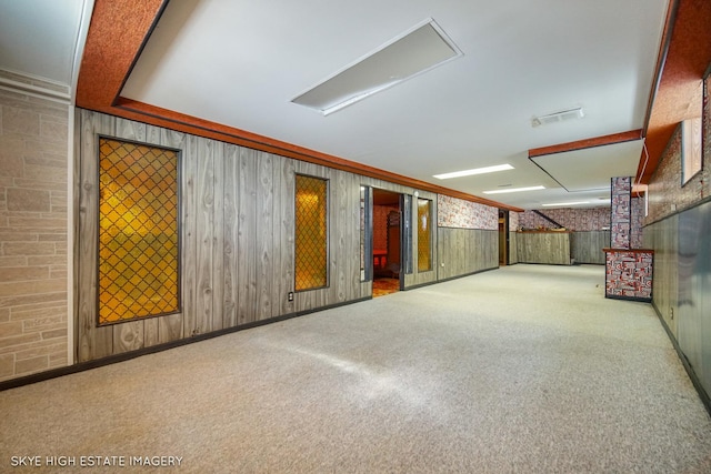 11258 S Trumbull Ave S, Chicago, IL 60655 - finished below grade area featuring carpet floors