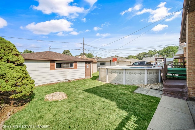 11258 S Trumbull Ave S, Chicago, IL 60655 - view of green lawn featuring an outdoor pool