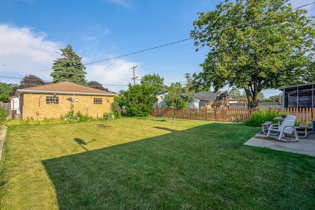 2551 Elm St, River Grove, IL 60171 - view of yard with a patio area