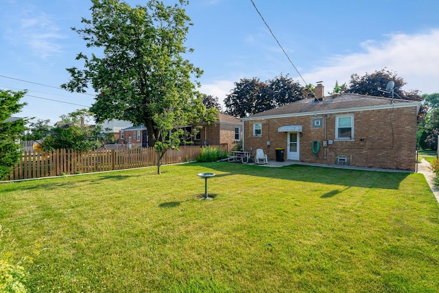 2551 Elm St, River Grove, IL 60171 - back of property with brick siding and a chimney