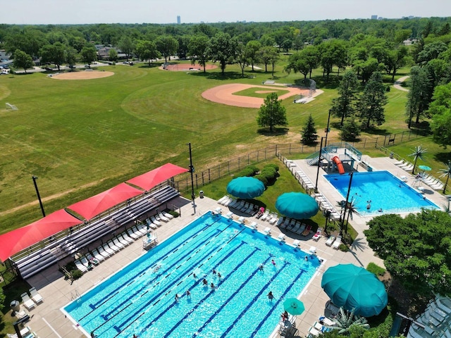 260 N Charlotte St, Lombard, IL 60148 - view of pool