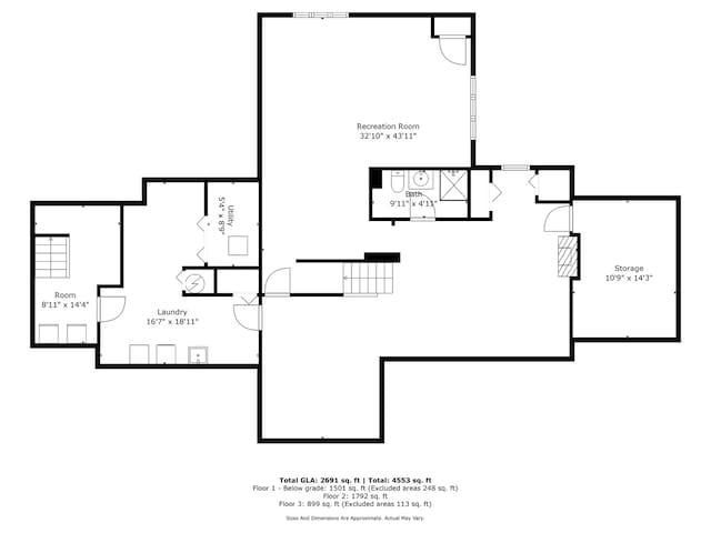 260 N Charlotte St, Lombard, IL 60148 - view of floor plan / room layout