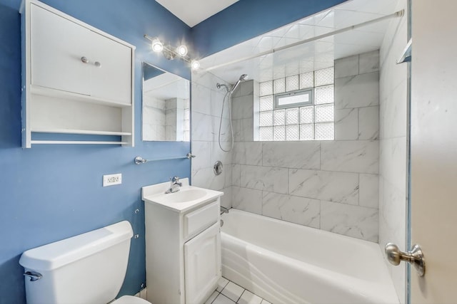 6105 W 83rd St, Burbank, IL 60459 - full bathroom featuring bathtub / shower combination and vanity
