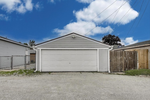 6105 W 83rd St, Burbank, IL 60459 - view of detached garage