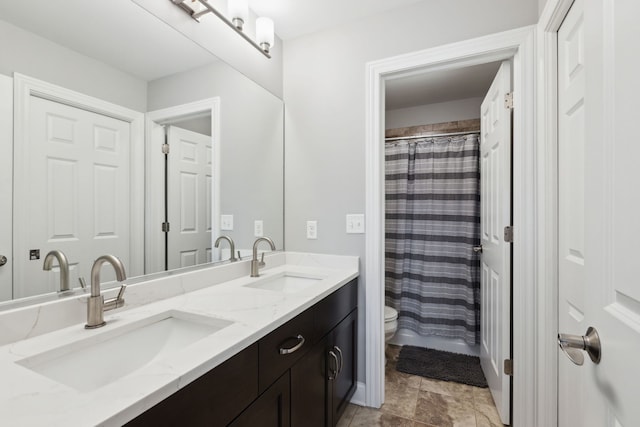 39W869 Kellar Sq, Geneva, IL 60134 - full bath with double vanity and curtained shower