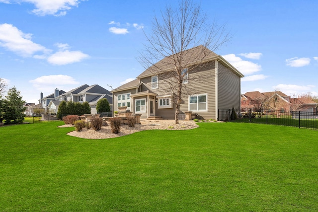 39W869 Kellar Sq, Geneva, IL 60134 - rear view of property featuring a patio and a residential view