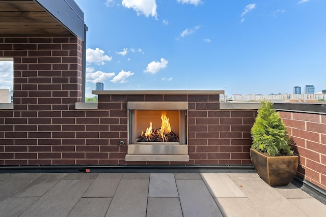 450 N Sangamon St Unit 4, Chicago, IL 60642 - view of patio / terrace with a city view