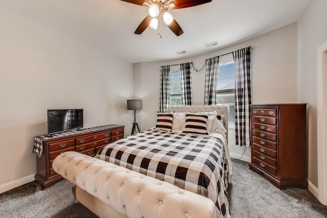 3239 Wesley Ave, Berwyn, IL 60402 - carpeted bedroom featuring baseboards and ceiling fan