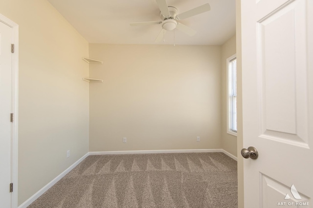 965 W Bergera Rd, Braidwood, IL 60408 - unfurnished room featuring carpet flooring and a ceiling fan