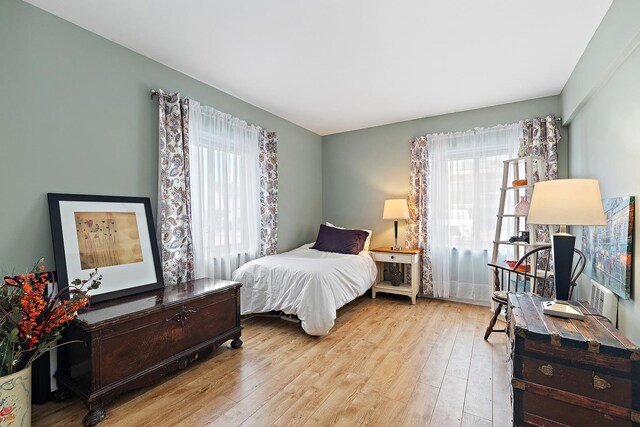 2650 Central Dr Unit Gs, Flossmoor, IL 60422 - bedroom with hardwood / wood-style floors