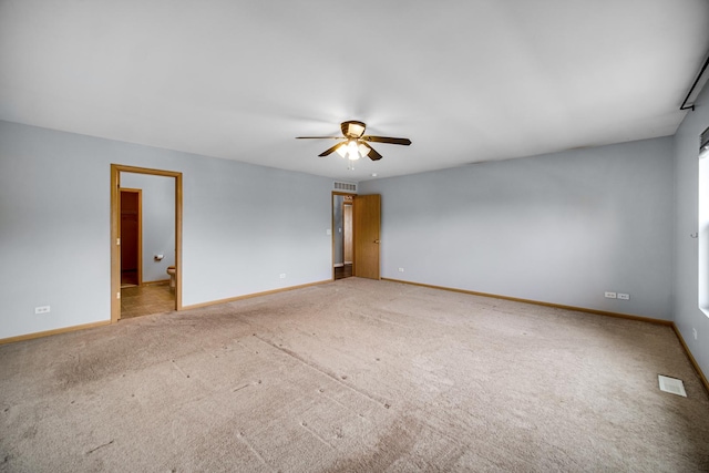 352 Westport Dr, Pingree Grove, IL 60140 - carpeted spare room featuring ceiling fan and baseboards