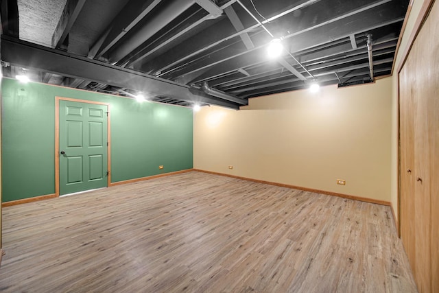 352 Westport Dr, Pingree Grove, IL 60140 - finished basement featuring wood finished floors and baseboards