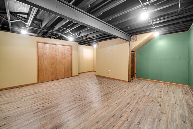 352 Westport Dr, Pingree Grove, IL 60140 - finished below grade area featuring wood finished floors and baseboards