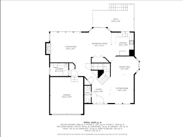 6162 Crossland Blvd, Gurnee, IL 60031 - view of property floor plan