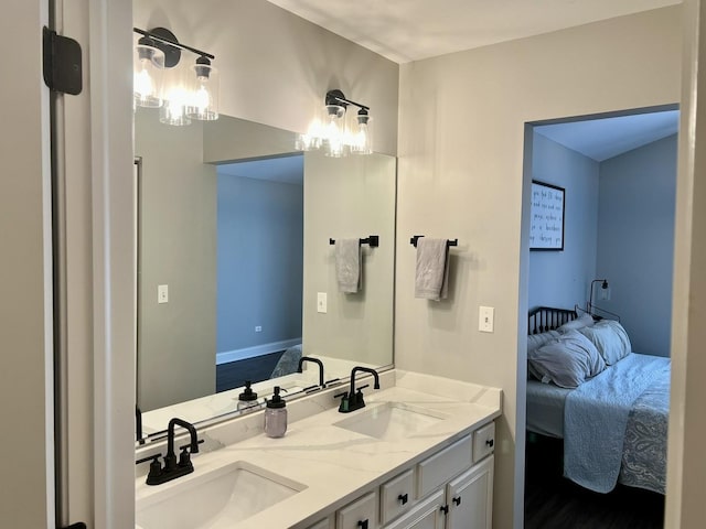 7727 Bristol Park Dr Unit 7727, Tinley Park, IL 60477 - ensuite bathroom with double vanity
