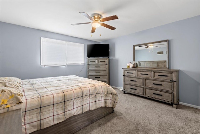 15117 Madison Ave, Dolton, IL 60419 - bedroom featuring light colored carpet and a ceiling fan
