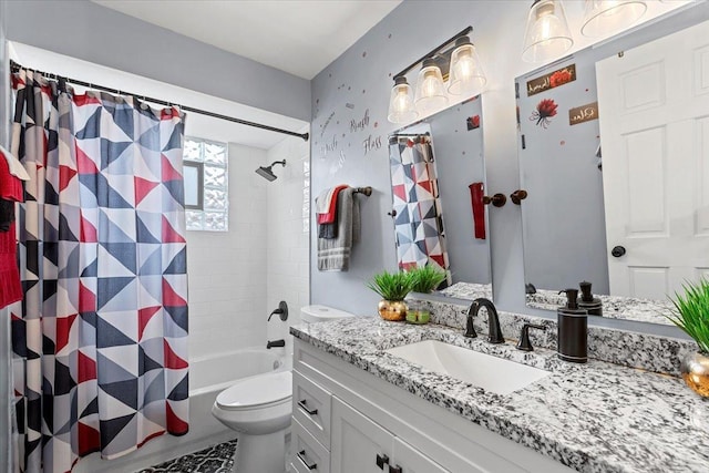 15117 Madison Ave, Dolton, IL 60419 - bathroom with vanity and shower / bathtub combination with curtain