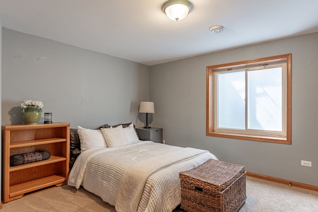 9890 Riverside Dr, Huntley, IL 60142 - bedroom featuring light colored carpet and baseboards