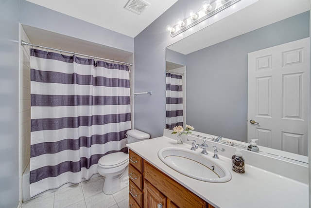 541 Clover Dr, Algonquin, IL 60102 - full bathroom featuring vanity and tile patterned flooring