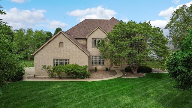 541 Clover Dr, Algonquin, IL 60102 - view of front of property featuring brick siding and a front lawn