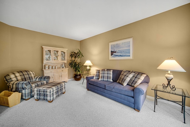 541 Clover Dr, Algonquin, IL 60102 - carpeted living room featuring baseboards