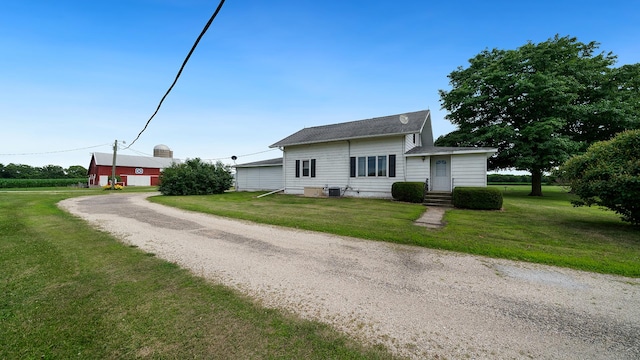 18521 Anderson Rd, Prophetstown, IL 61277 - view of front of home featuring a front lawn and entry steps