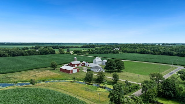 18521 Anderson Rd, Prophetstown, IL 61277 - overview of rural landscape with abundant farmland