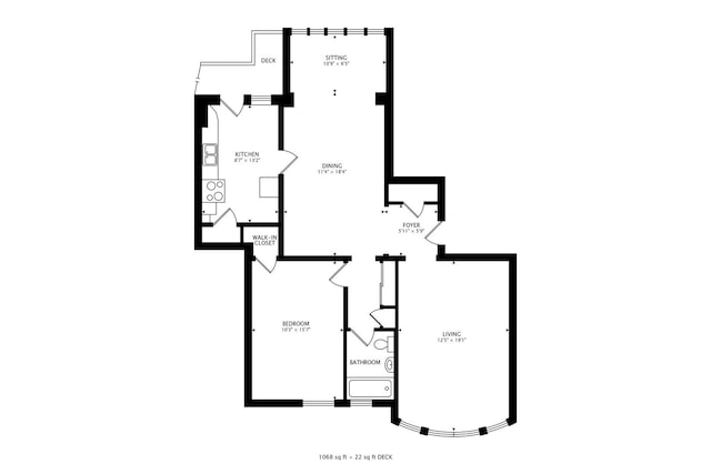 1532 E 59th St Unit J3, Chicago, IL 60637 - view of floor plan / room layout