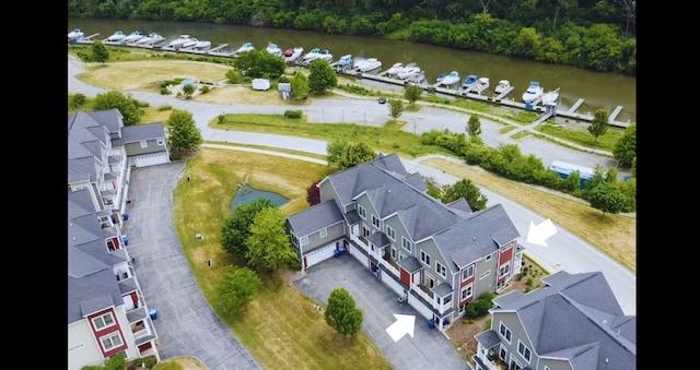 1420 Broadway St Unit 1420, Blue Island, IL 60406 - drone / aerial view of a nearby body of water and a heavily wooded area