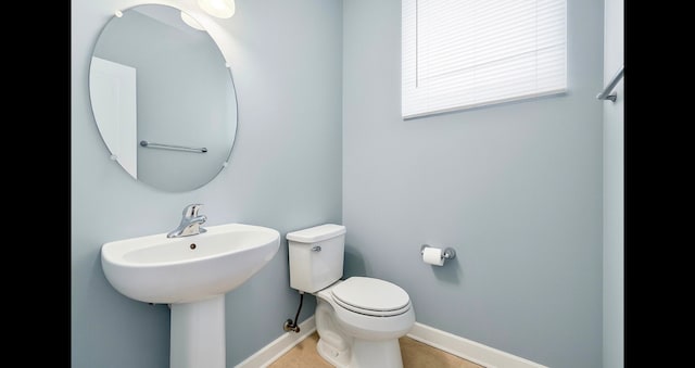 1420 Broadway St Unit 1420, Blue Island, IL 60406 - half bathroom with toilet and baseboards