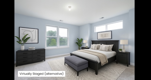 1420 Broadway St Unit 1420, Blue Island, IL 60406 - bedroom with multiple windows and light carpet