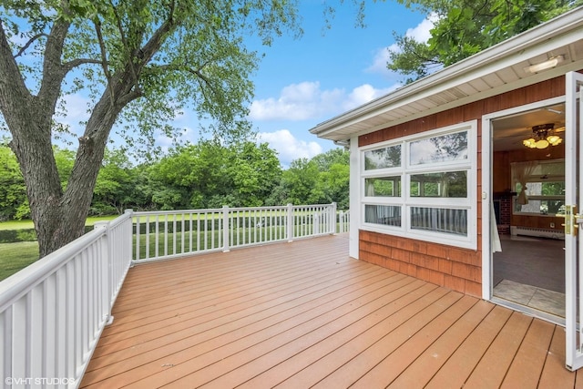 200 Eastwood Ct, Port Barrington, IL 60010 - view of wooden deck
