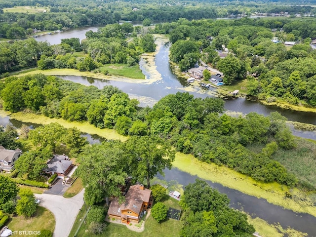 200 Eastwood Ct, Port Barrington, IL 60010 - drone / aerial view of a nearby body of water