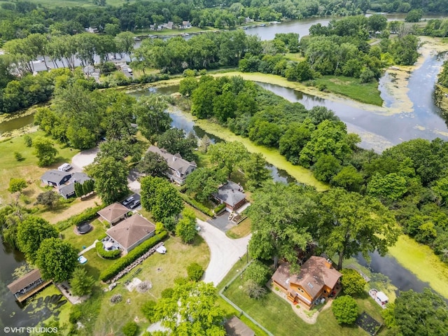 200 Eastwood Ct, Port Barrington, IL 60010 - aerial view of residential area with a nearby body of water