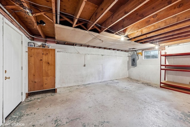 200 Eastwood Ct, Port Barrington, IL 60010 - below grade area featuring electric panel