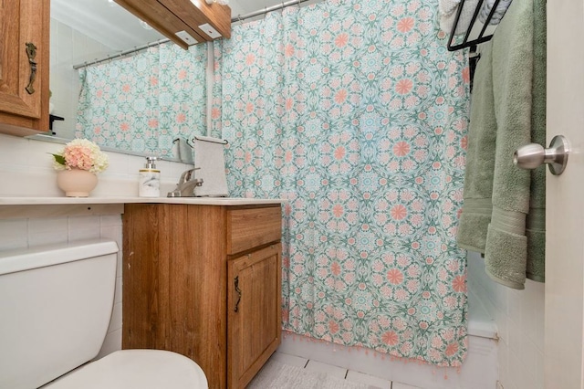 8882 S Main St, Hometown, IL 60456 - full bathroom with vanity and toilet