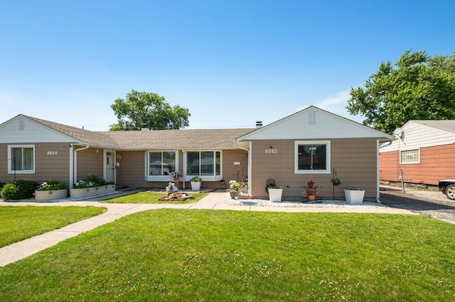 8882 S Main St, Hometown, IL 60456 - back of house with a lawn