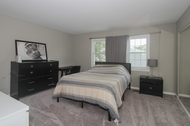 446 Northampton Ln, Roselle, IL 60172 - bedroom featuring light carpet and baseboards