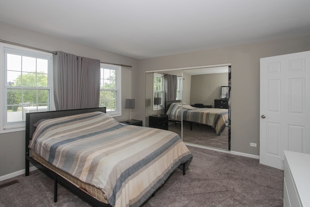 446 Northampton Ln, Roselle, IL 60172 - bedroom featuring carpet and a closet