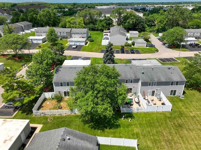 446 Northampton Ln, Roselle, IL 60172 - aerial perspective of suburban area