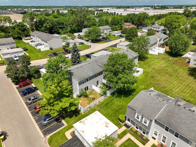 446 Northampton Ln, Roselle, IL 60172 - aerial perspective of suburban area