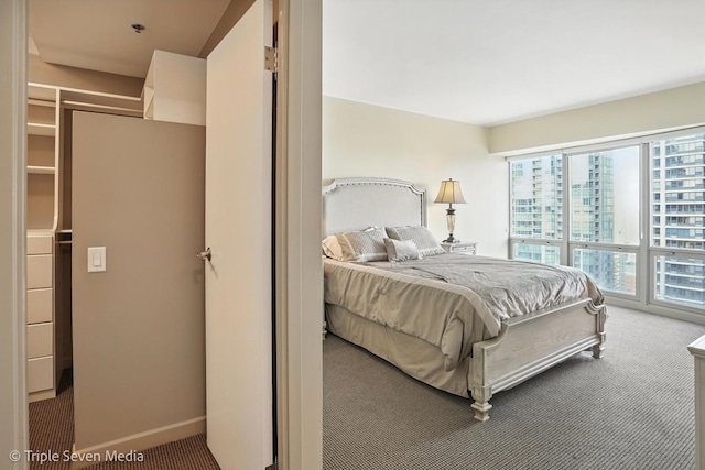 100 E Huron St Unit 2301, Chicago, IL 60611 - bedroom with carpet and baseboards