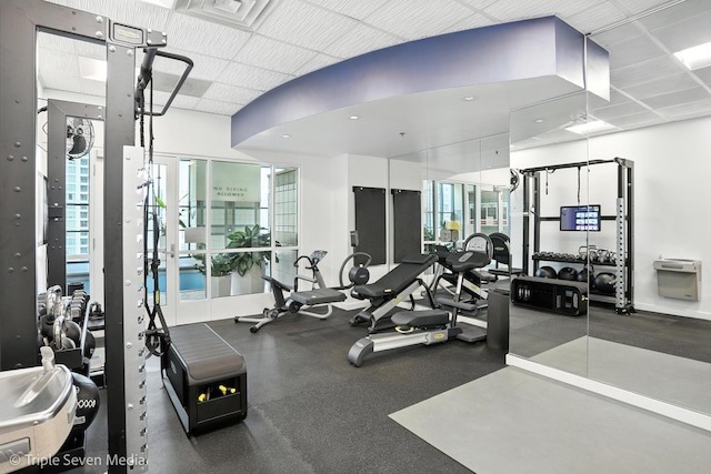 100 E Huron St Unit 2301, Chicago, IL 60611 - view of gym