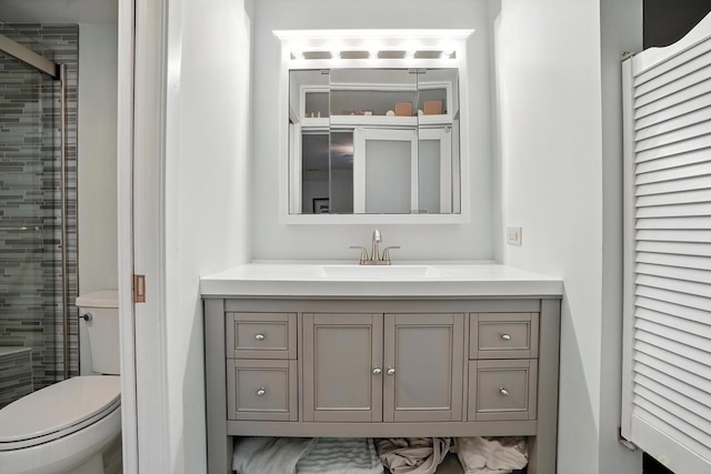11315 Sycamore Ln Unit B, Palos Hills, IL 60465 - bathroom with vanity and a stall shower