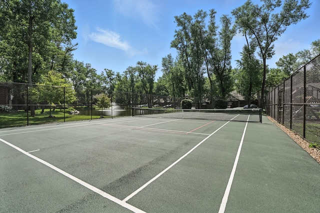 11315 Sycamore Ln Unit B, Palos Hills, IL 60465 - view of tennis court featuring community basketball court