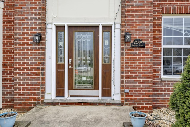 22600 W Reserve Cir, Plainfield, IL 60544 - entrance to property with brick siding