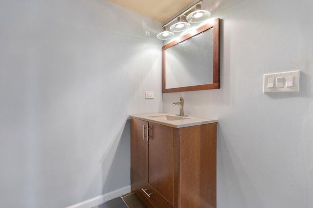 323 S Prindle Ave, Arlington Heights, IL 60004 - bathroom with vanity and baseboards