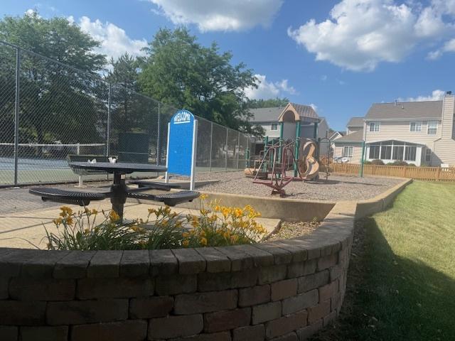 457 N Crooked Lake Ln, Lindenhurst, IL 60046 - view of communal playground